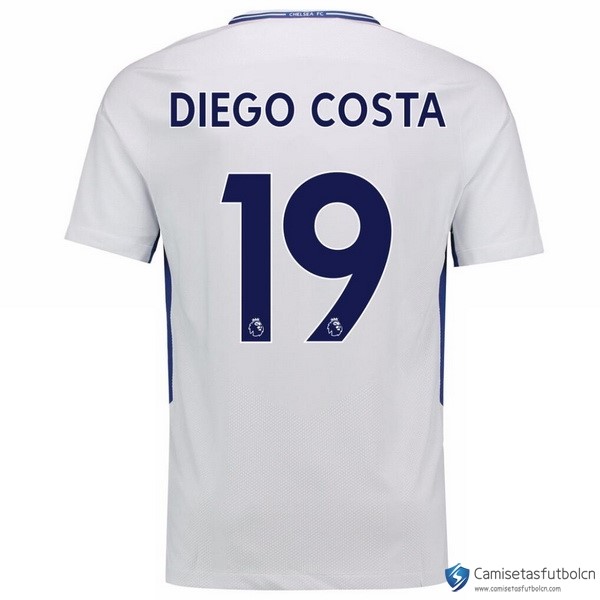 Camiseta Chelsea Segunda equipo Diego Costa 2017-18